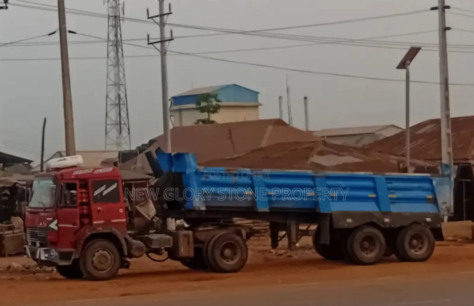 30 Tons of Granite and Sharp Sand