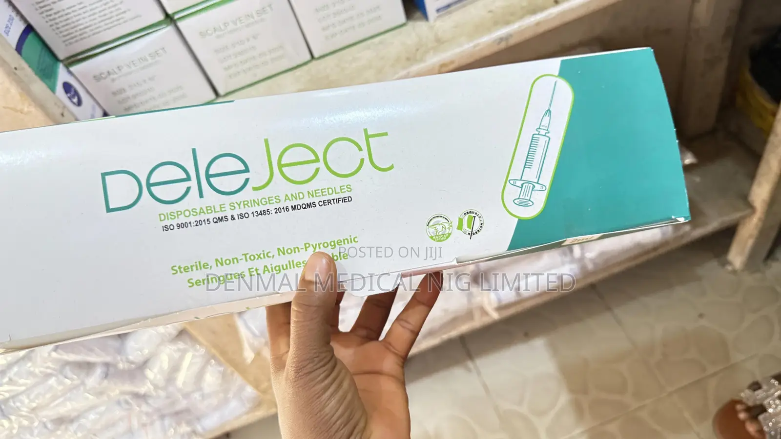 Delejct Disposable Syringes and Needle