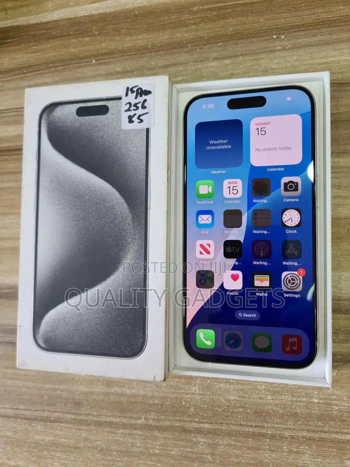 Apple iPhone 15 Pro 256 GB Silver