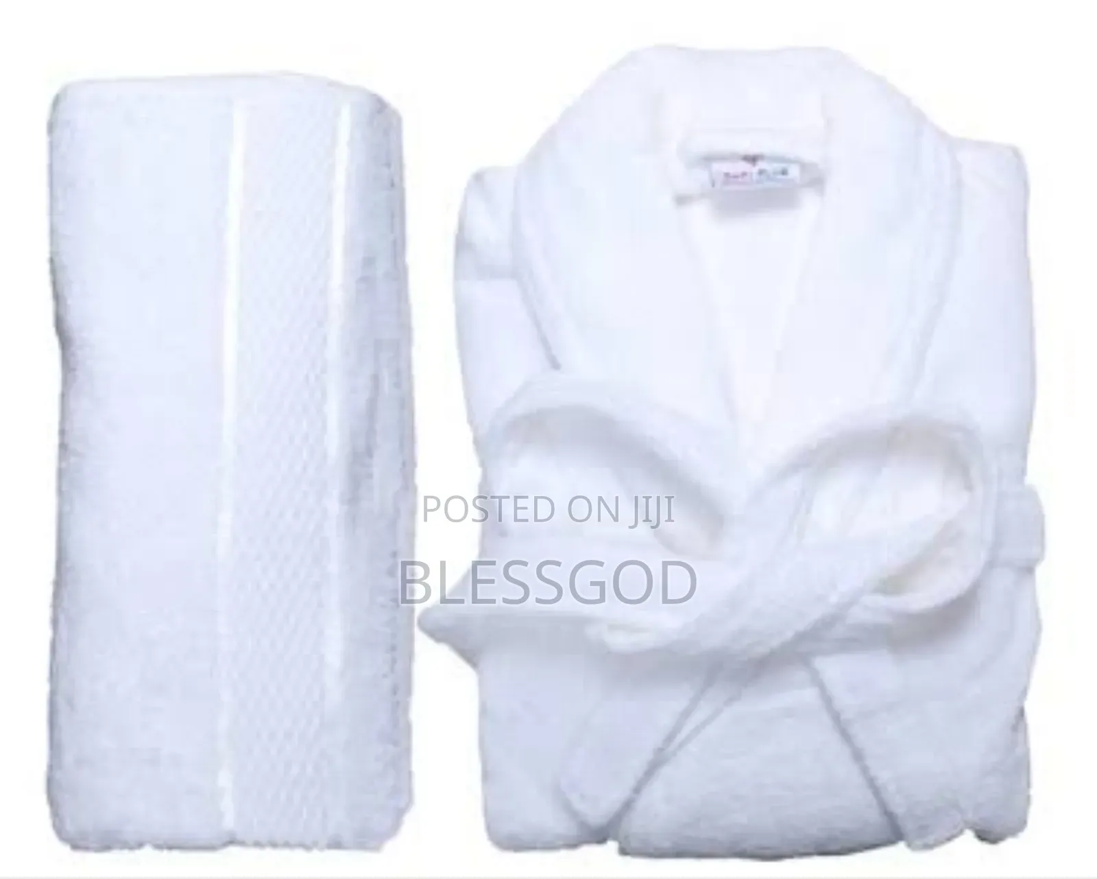 Quality Bathrobe and Towel