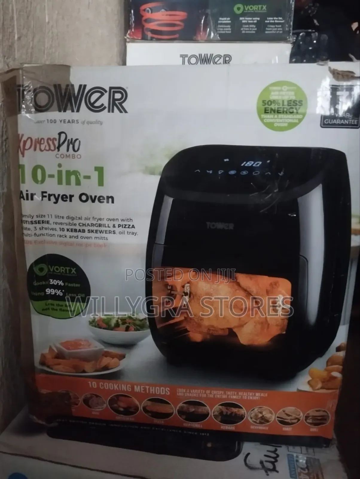 Tower Xpresspro Combo 10-in-1 Digital Air Fryer Oven