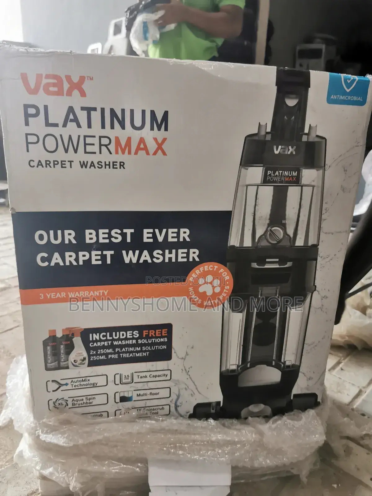Vax Platinum Power Max Carpet Cleaner