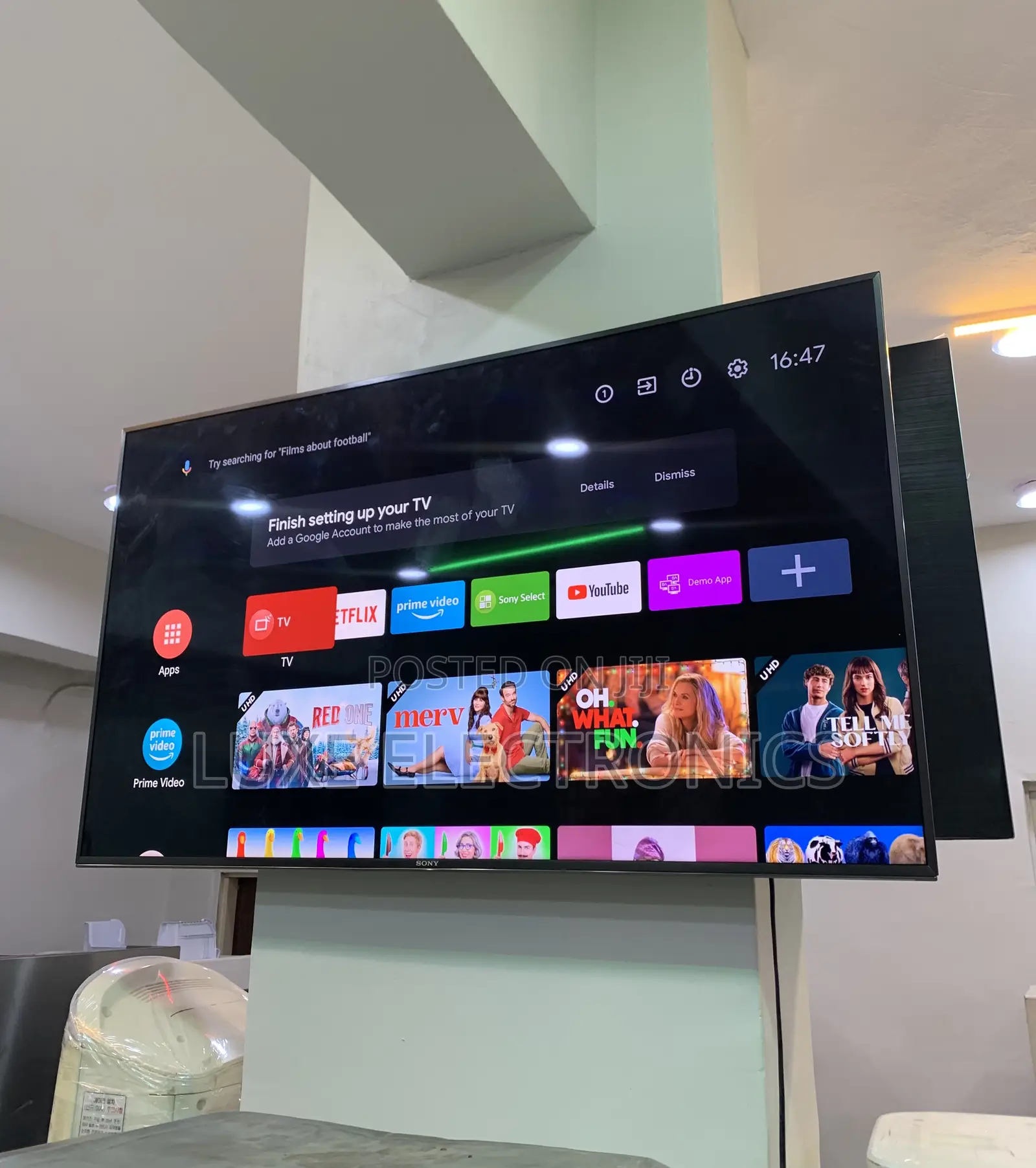 50 Inch Sony Bravia Android 120hz Uhd 4k Hdr Smart Tv