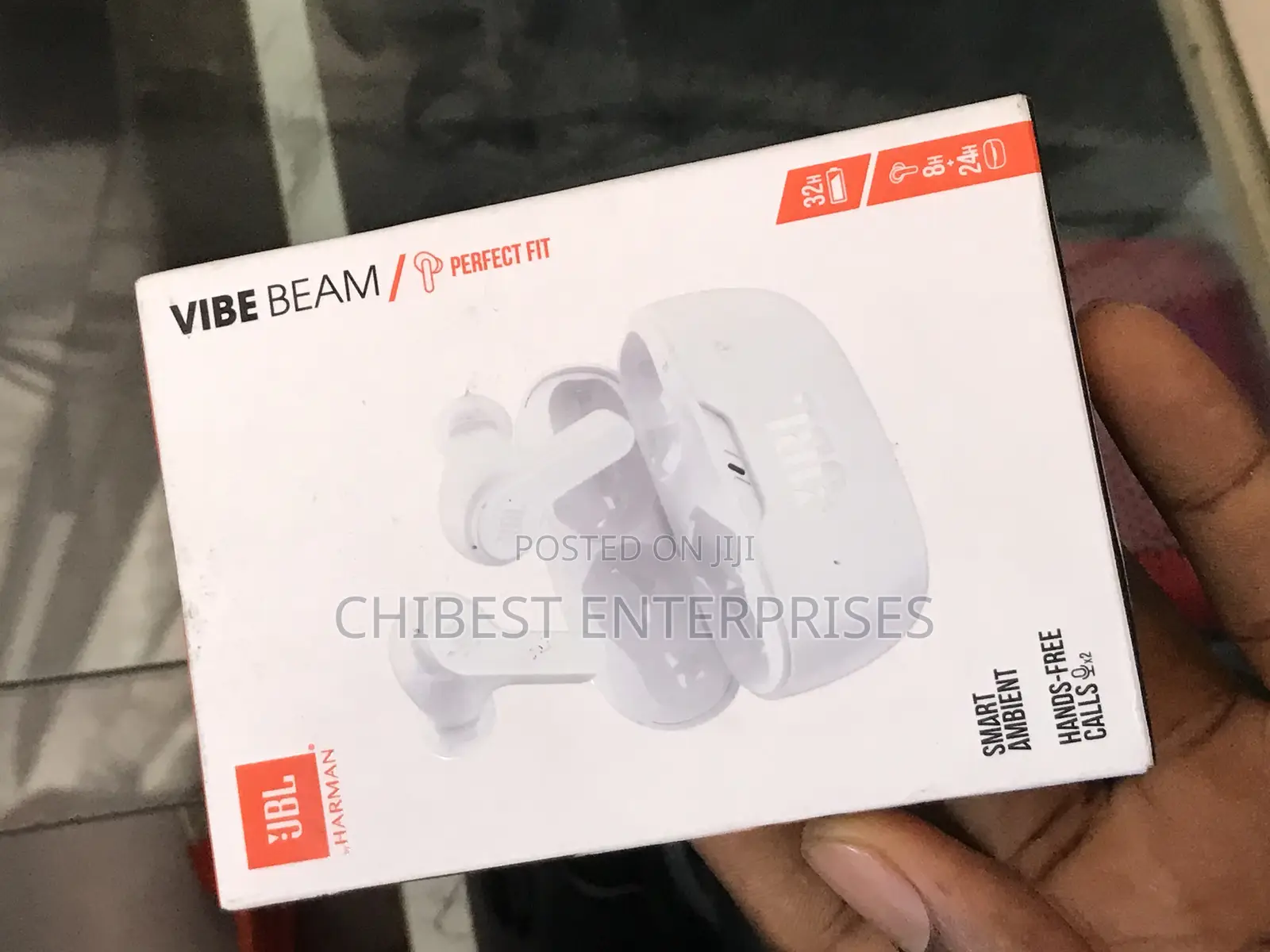 Originally JBL Vibe Beam Connect With the JBL App