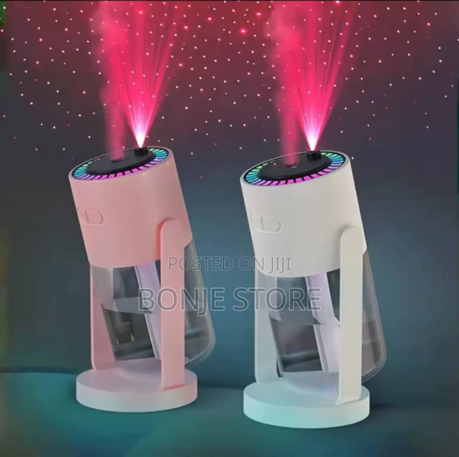 250ml Led Light Flame Aroma Diffuser Ultrasonic Humidifier + Free Oil