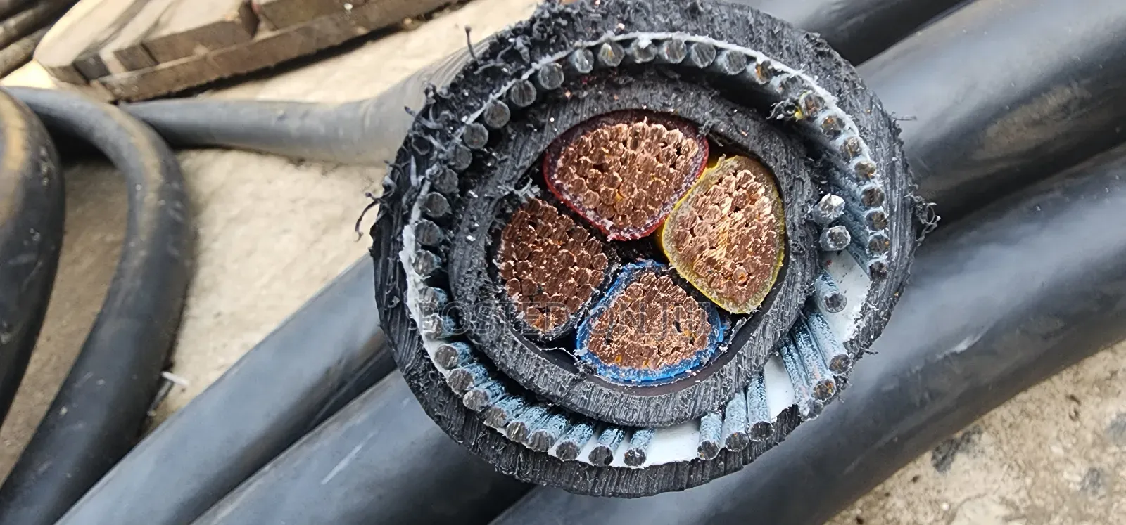 185mm*4core Nigerchin High Quality Electric Armoured Cable