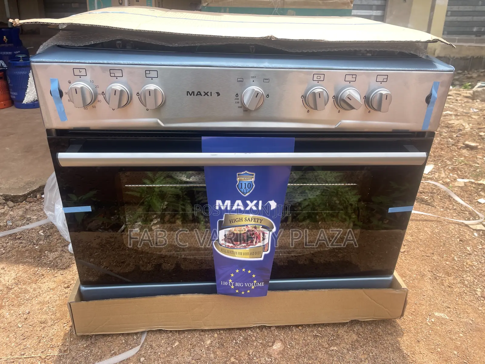 60*90 Maxi Oven Gas Cooker