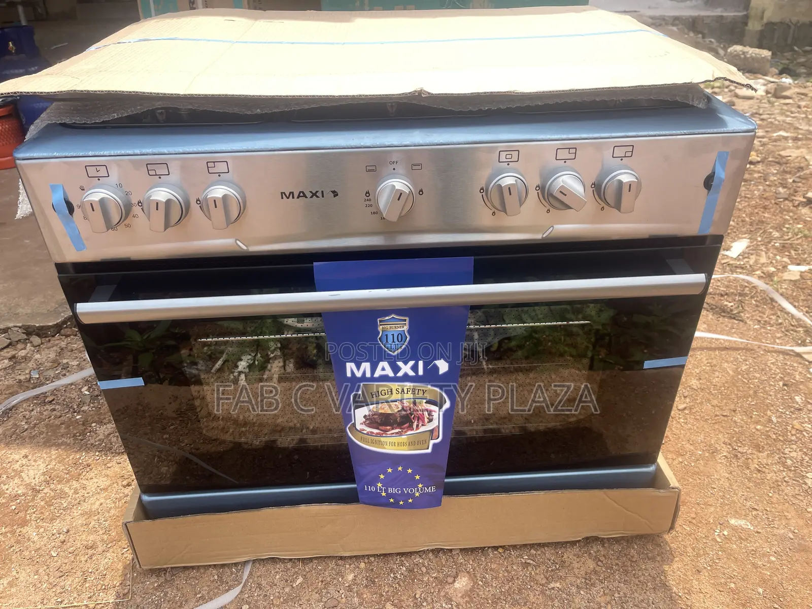 60*90 Maxi Oven Gas Cooker