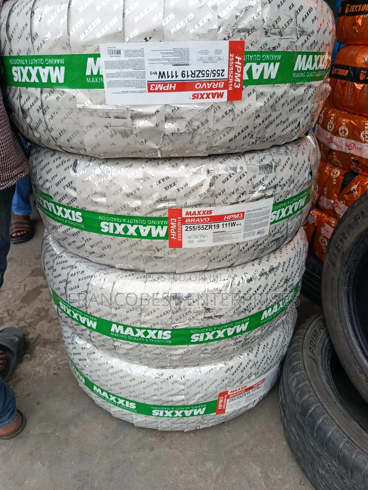 255/55r19 Maxxis Bravo Tyre