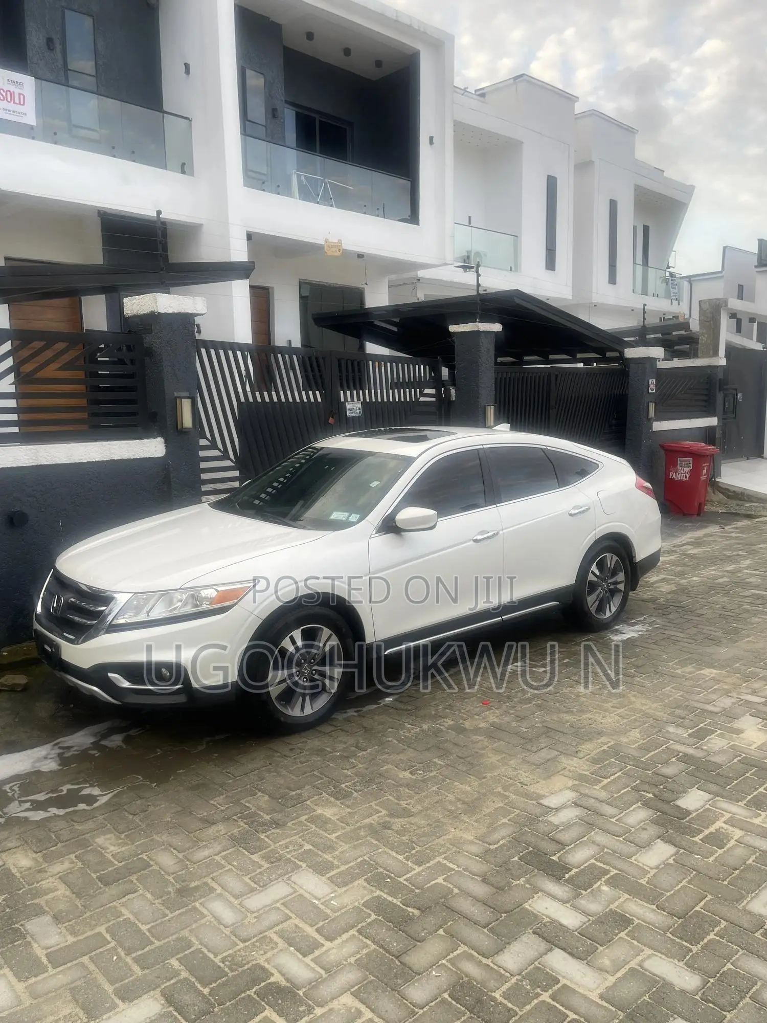 Honda Crosstour 3.5 AWD 2014 White