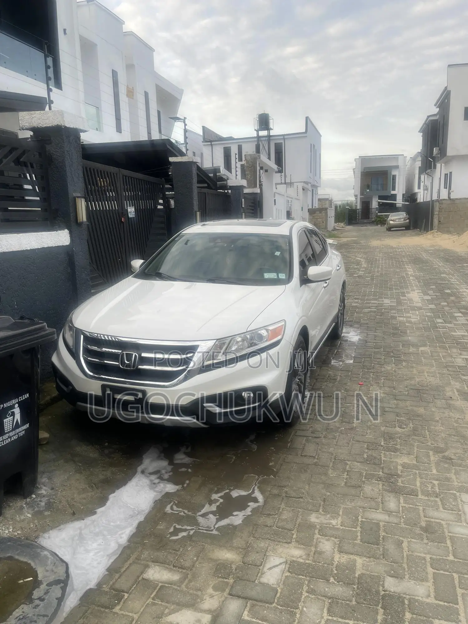 Honda Crosstour 3.5 AWD 2014 White