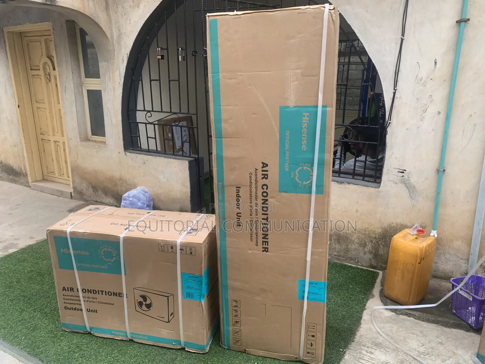 Hisense 3 Tons Af 30pe-Inv Turbo Cooling Floor Standing Inverter Ac3