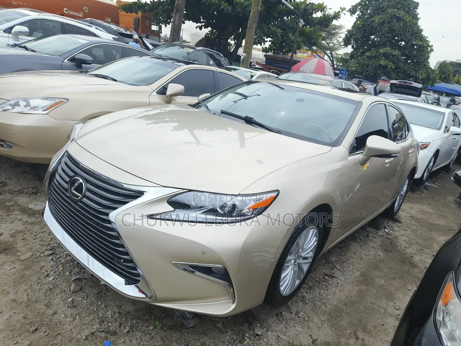 Lexus ES 350 FWD 2014 Gold