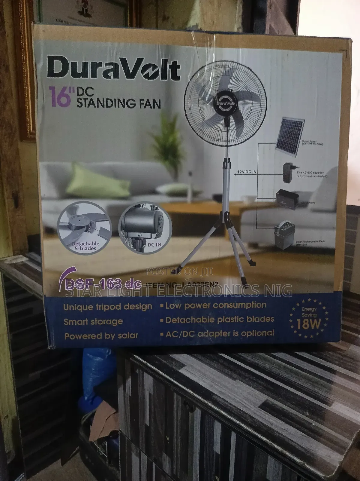 16 Inches Dc Standing Fan