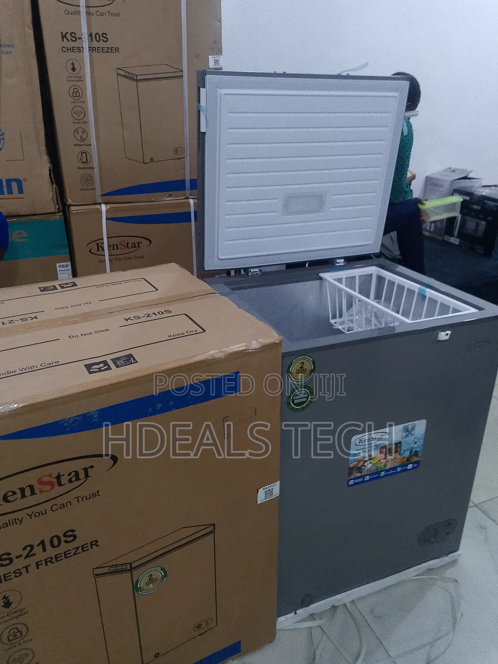 Kenstar Chill Vault 143l Long Freshness Chest Freezer