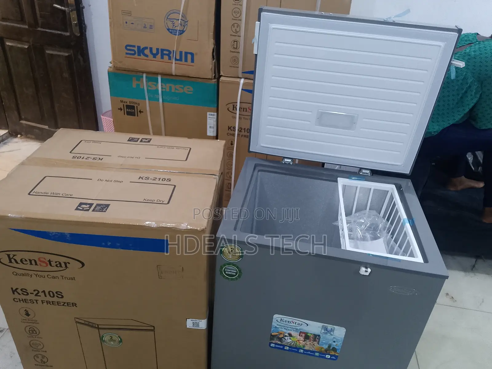 Kenstar Ice Crate 143l Heavy Cooling Chest Freezer.