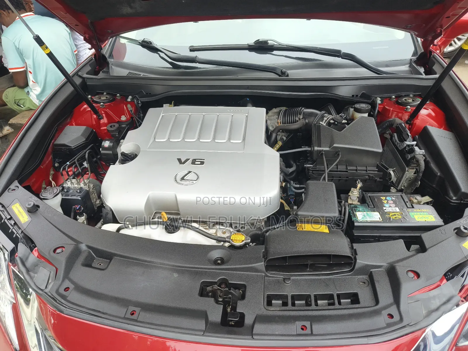 Lexus ES 350 FWD 2014 Red