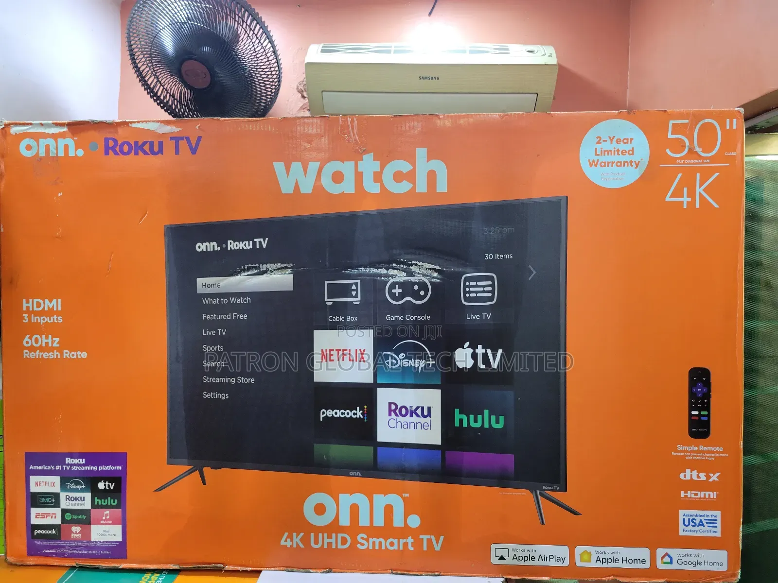 Onn 50" Smart Tv Uhd