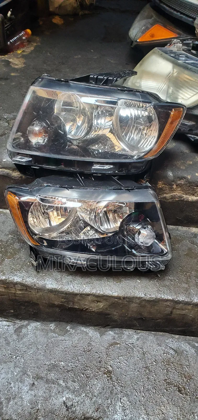 Headlight Jeep Grand Cherokee 2015 Model Set