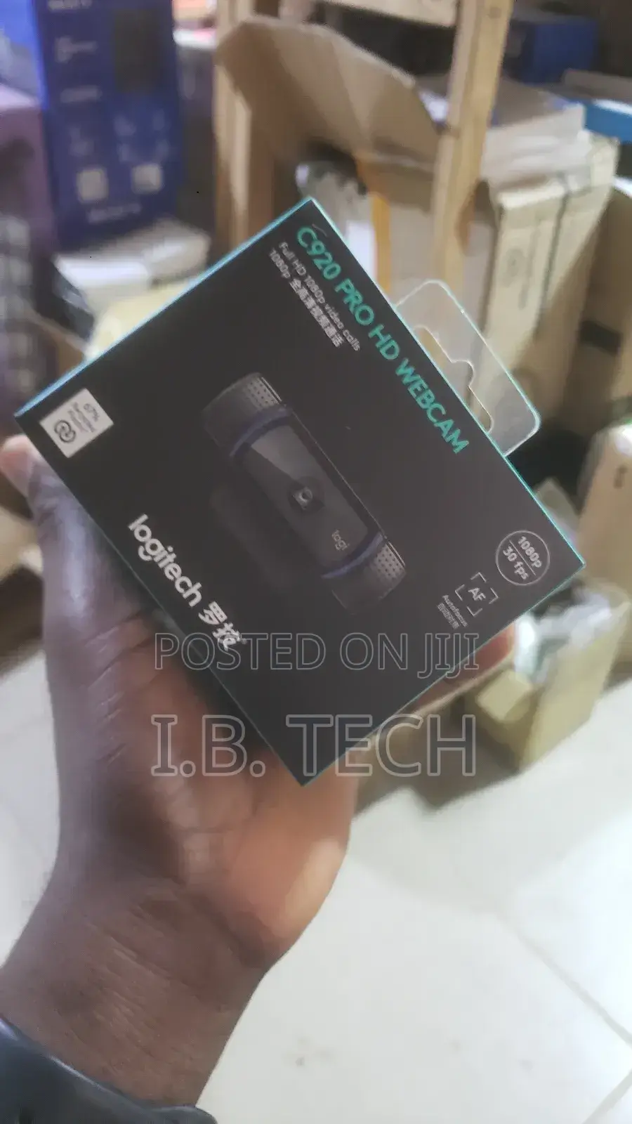 Logitech Original C920 Pro 1080p Full Hd Webcam
