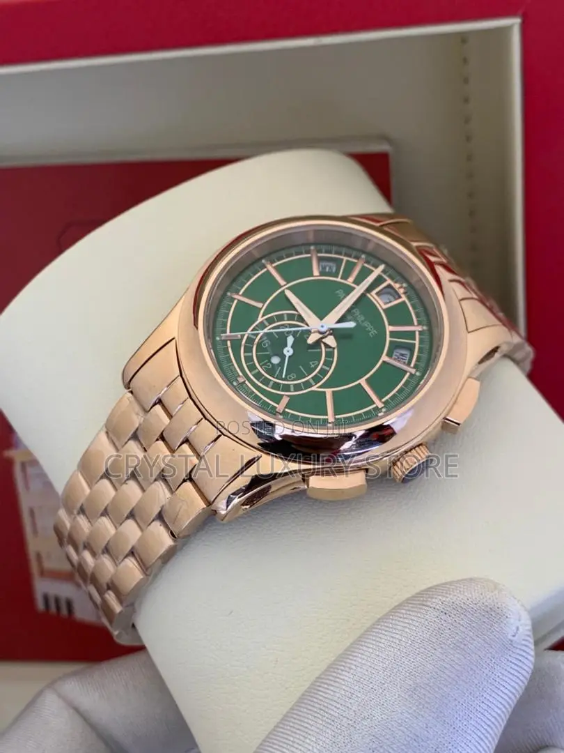 Patek Philippe Quality Luxury Men Chain Strap Wristwatch