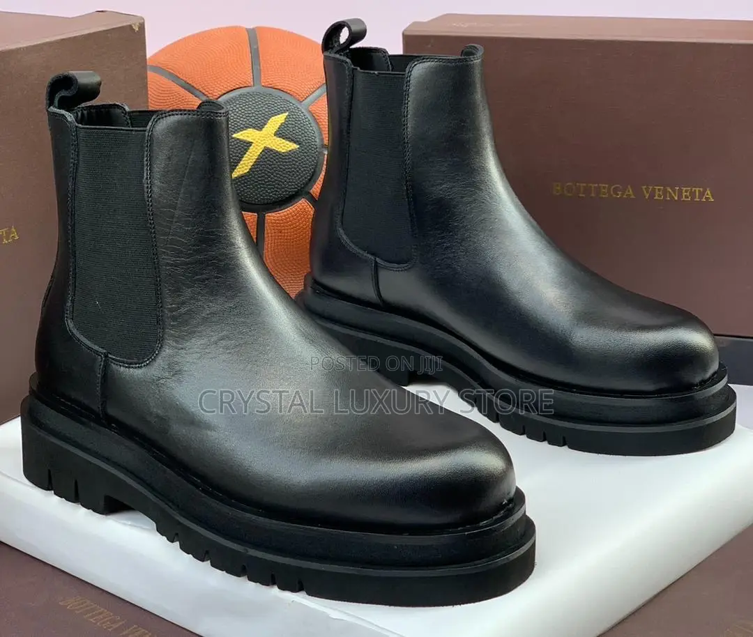 Bottega Veneta Quality Luxury Men Genuine Leather Boots