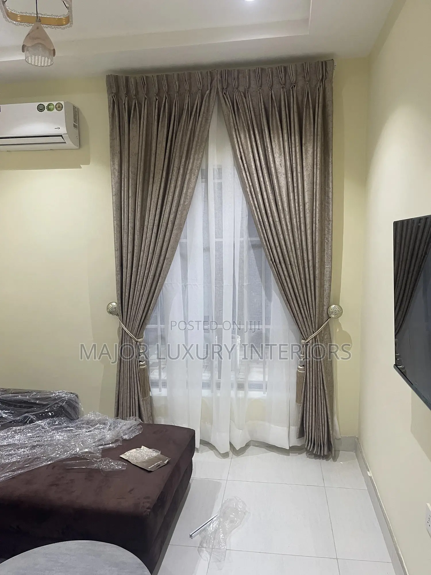 Pleated Design Turkey Curtains
