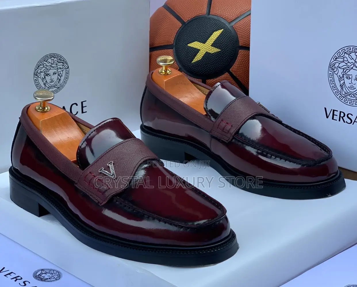 Versace Quality Luxury Men Genuine Leather Shoe