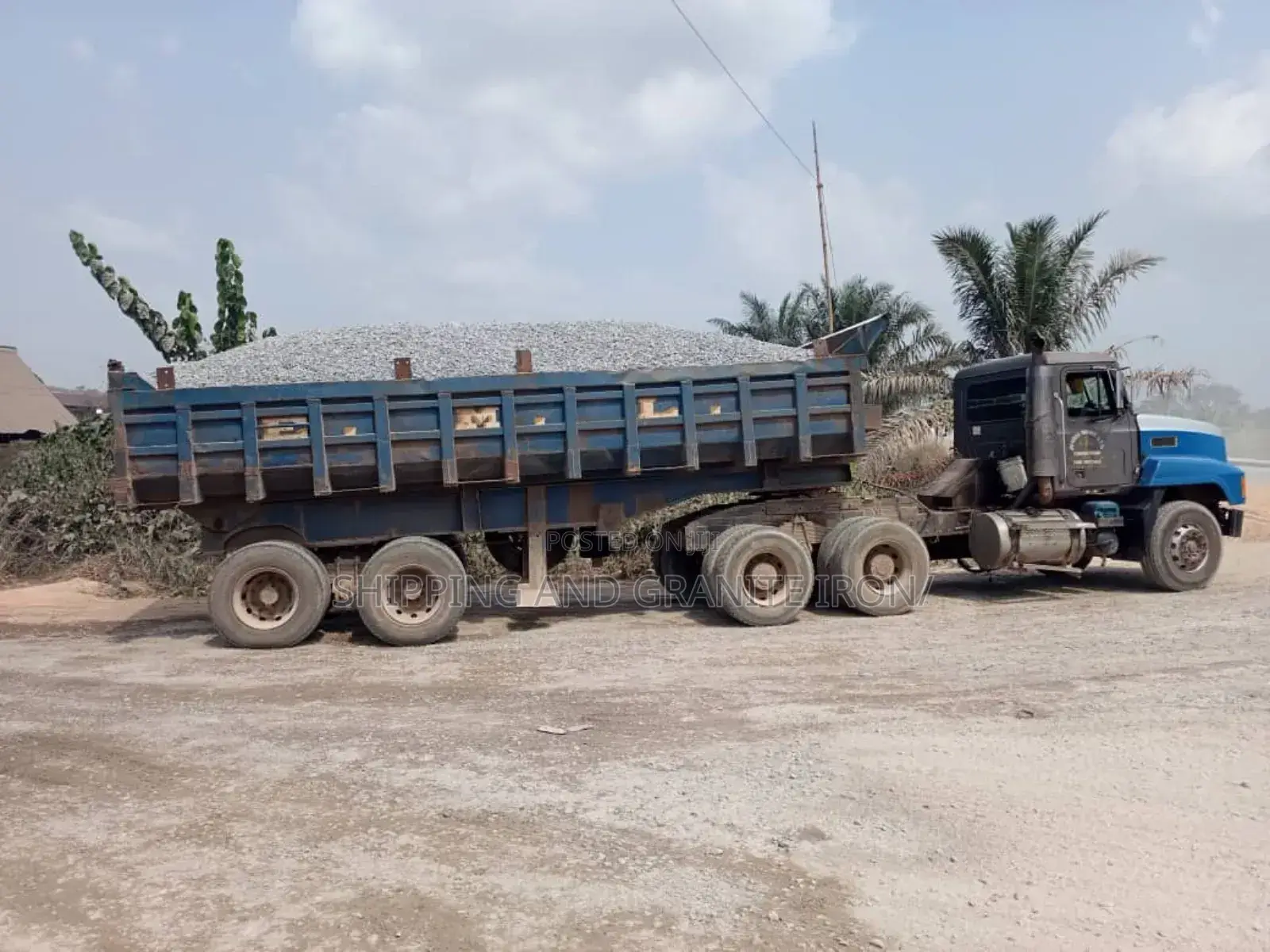 Iron Black Chippings and Granite, All Material Are Available