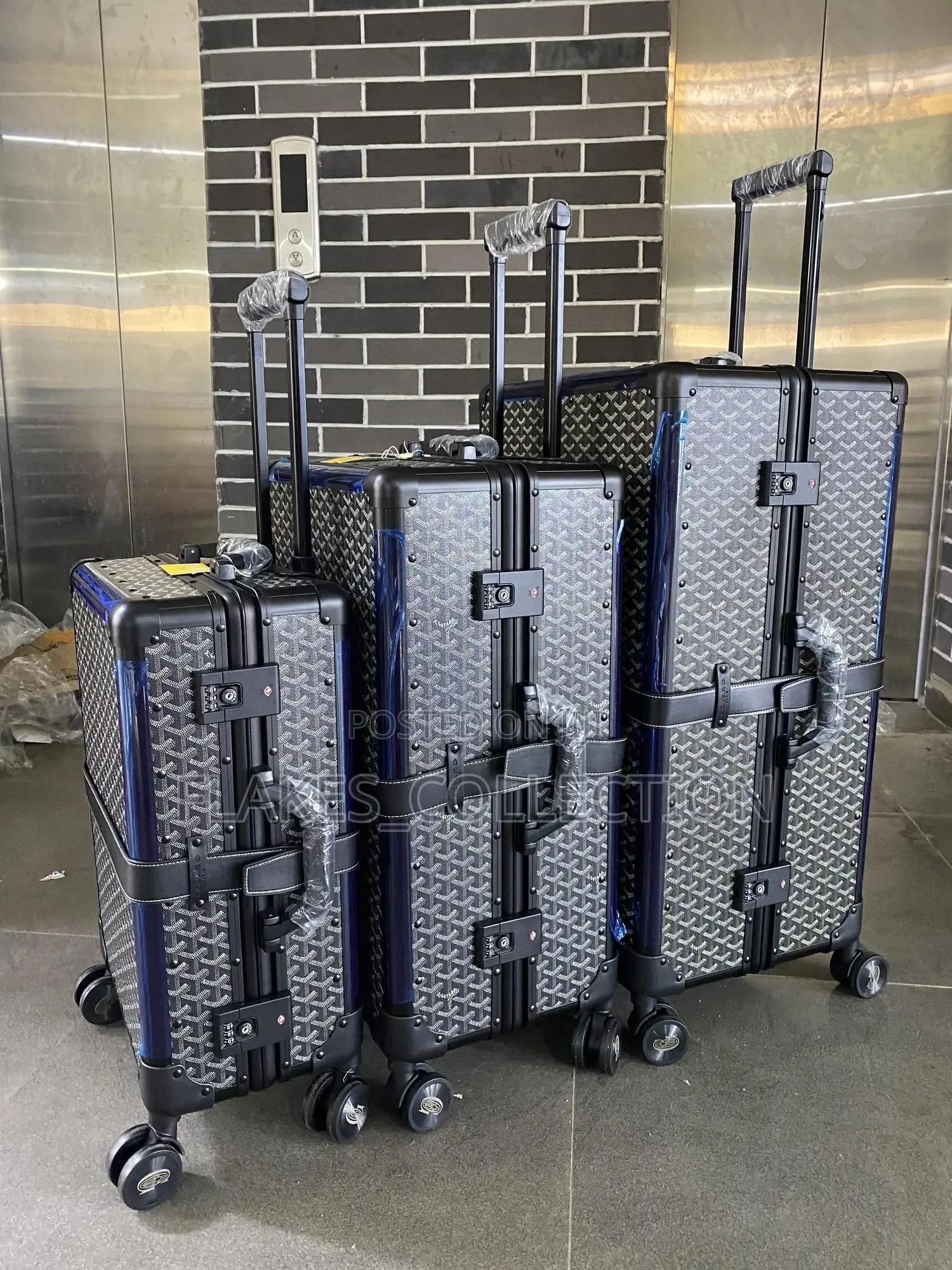Goyard Luxury Set of 3 Box