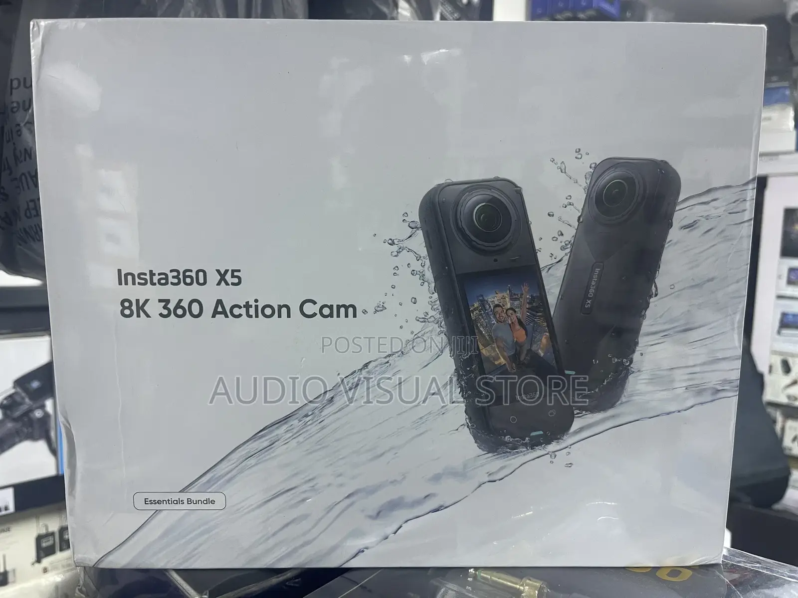 Insta360 X5 360 Action Camera Essentials Bundle
