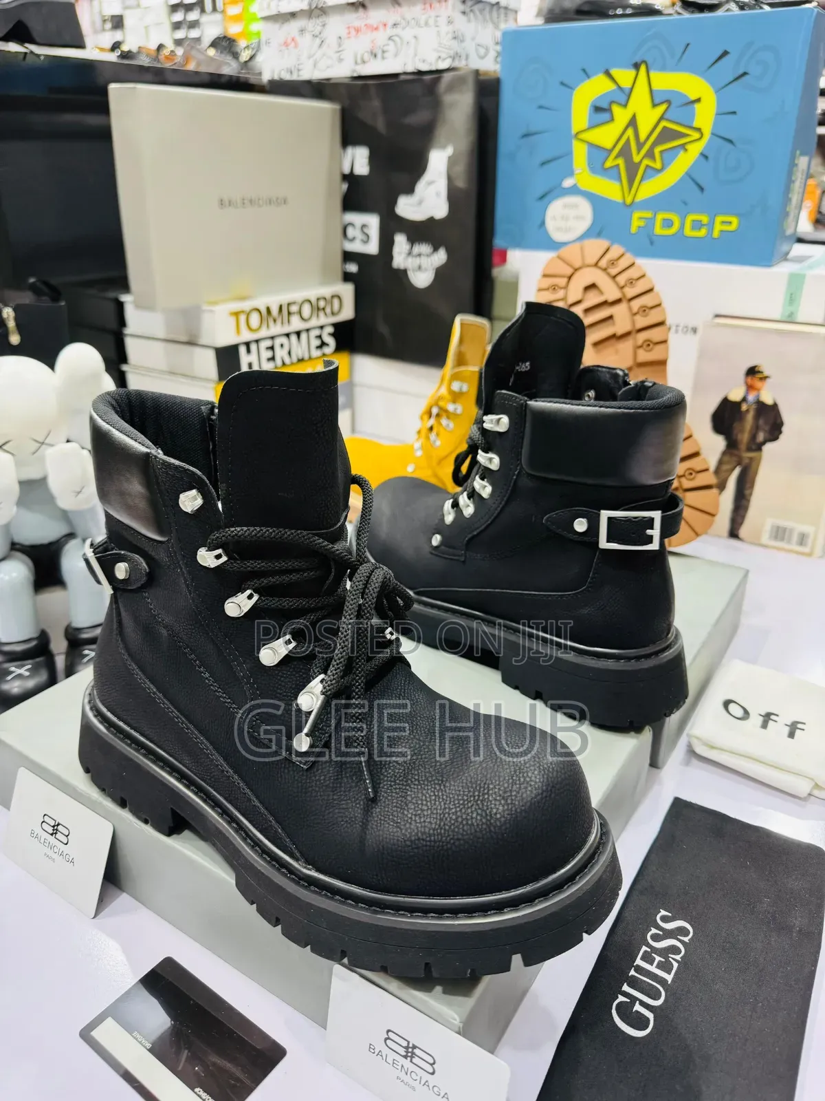 Ankle Leather Boots