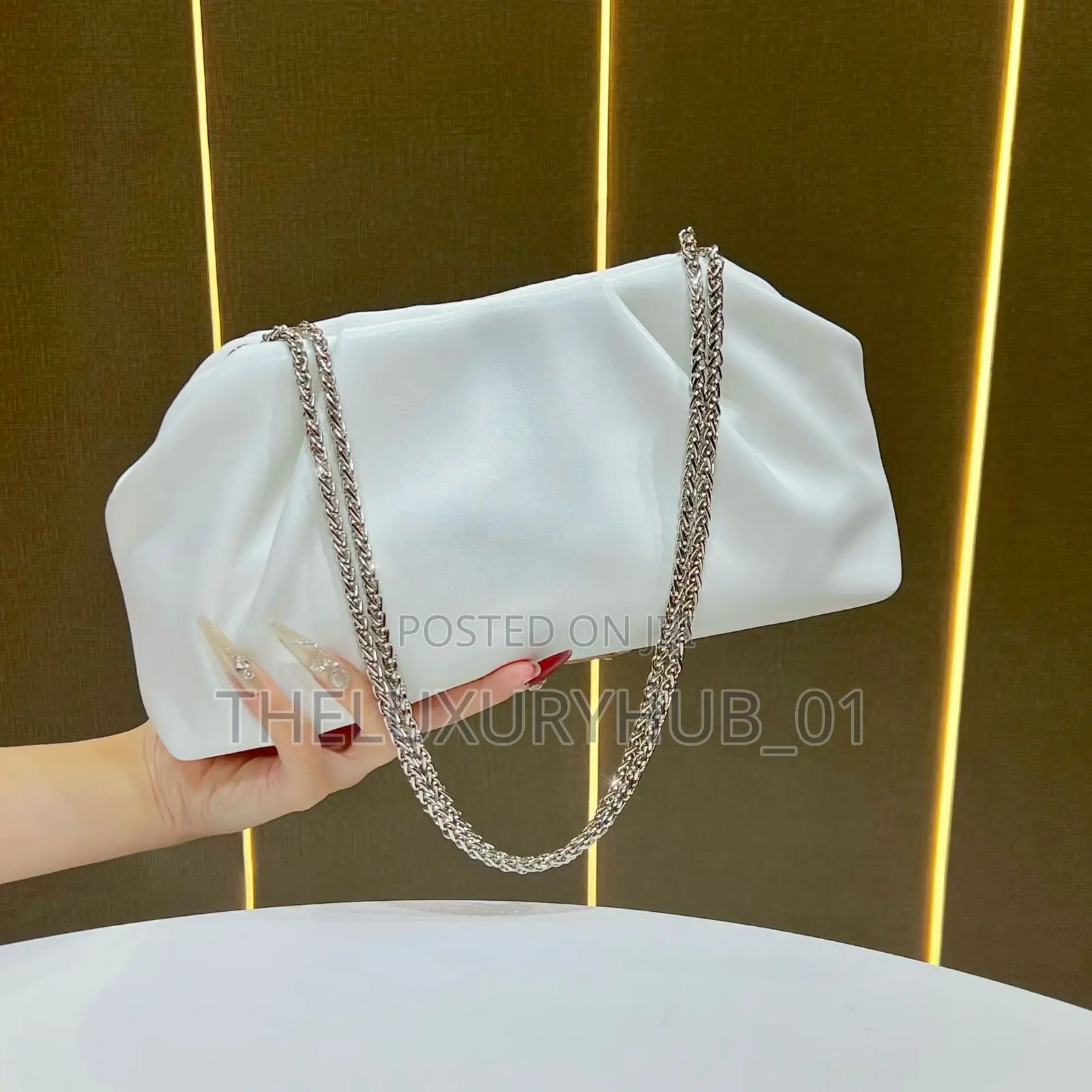 Bottega Inspired Party/Dinner Clutch