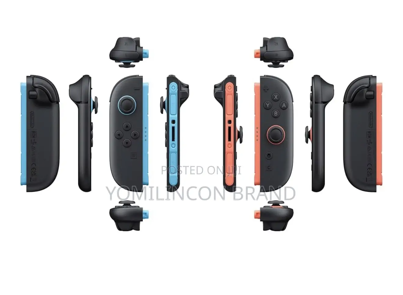Nintendo Joy-Con 2 (L)/(R) Light Blue/Light Red