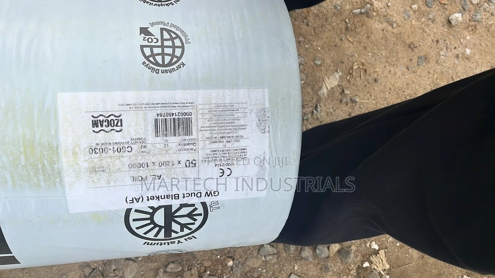 Izocam Glasswool 25mm/50mm With Foil – Roofing Insulation