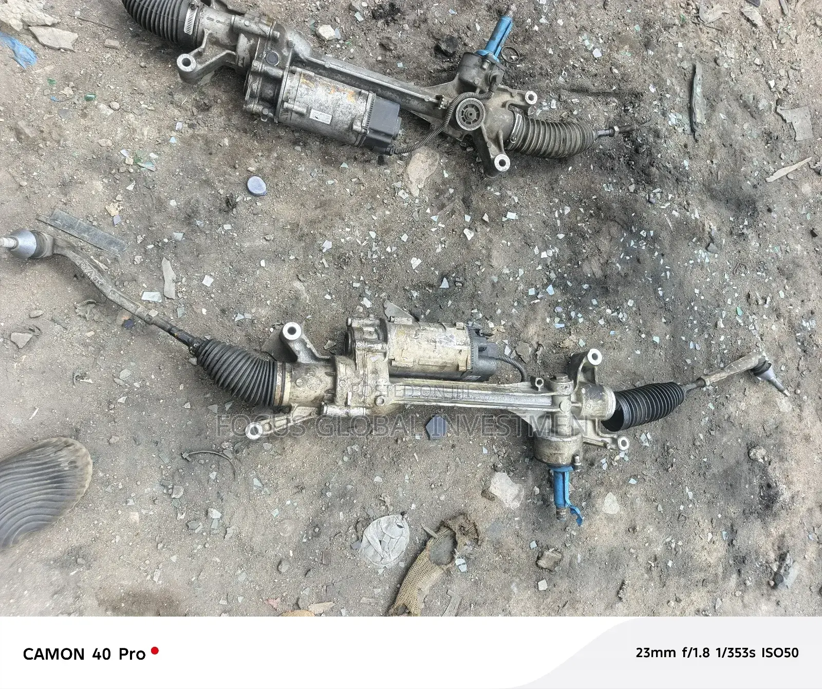 GLC 2018 Model Complete Steering Rack With the Pump