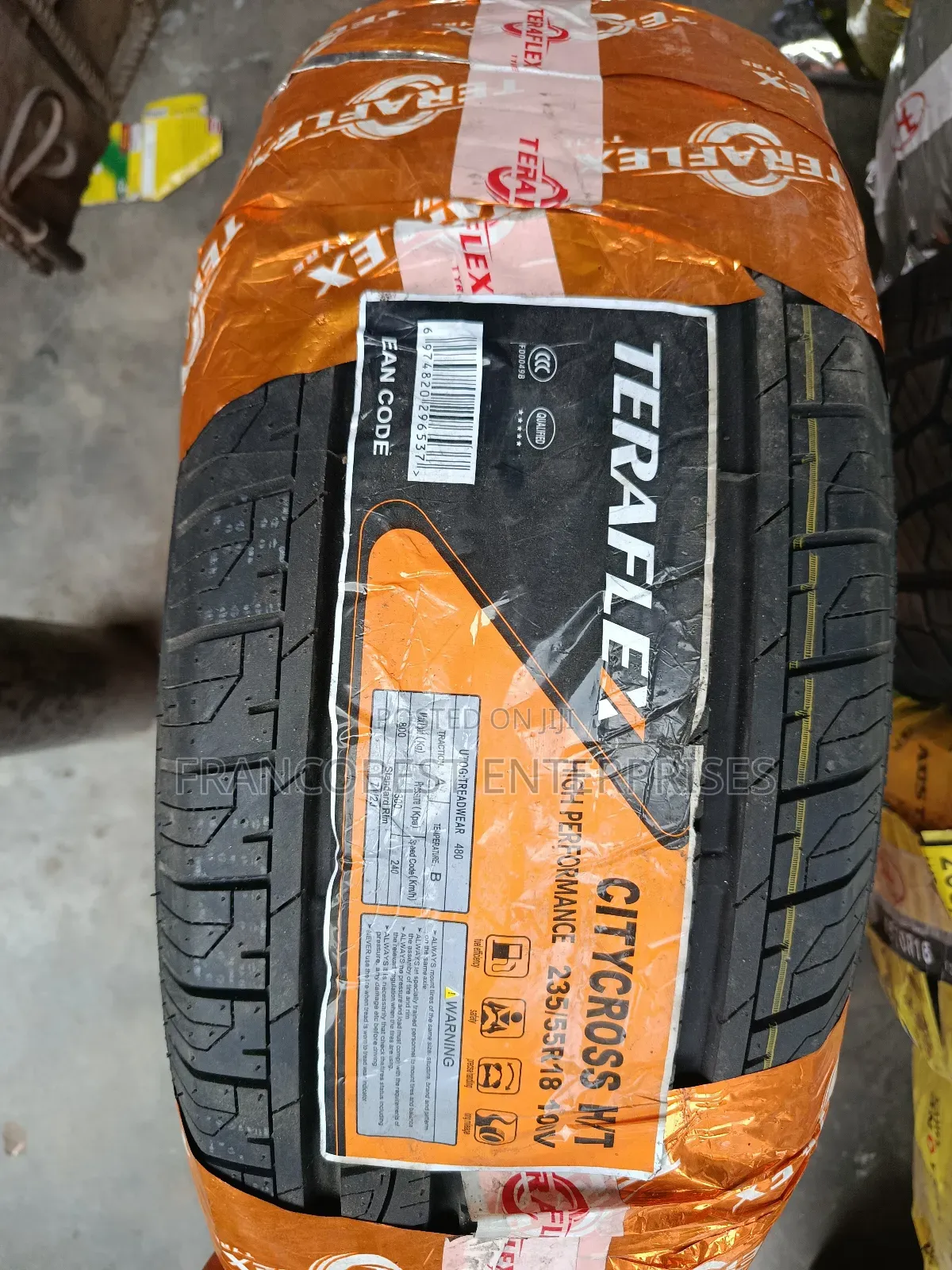 235/55r18 Teraflex Tire
