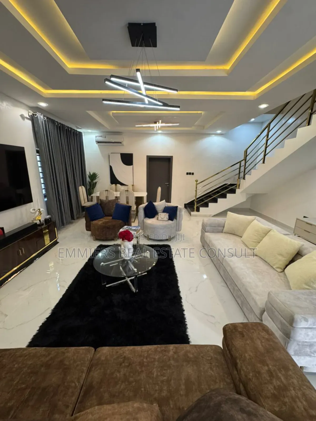 Furnished 3bdrm Apartment in Emmiers Estate, Off Lekki-Epe Expressway