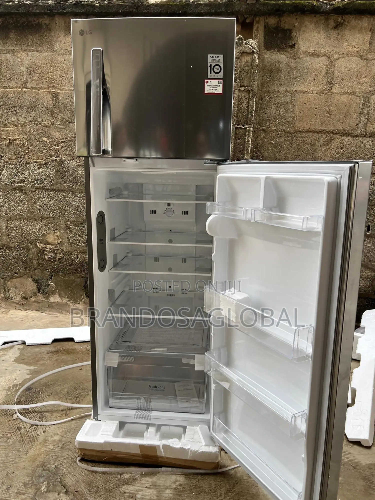 Lg 308l Strong Build Fridge Ref-322rlbn