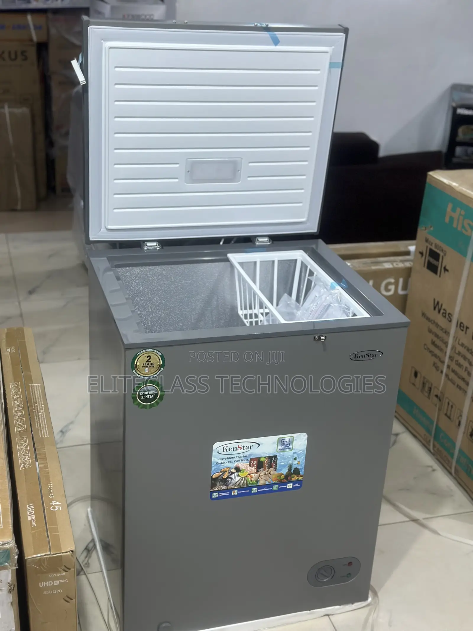 Kenstar Ks-210s Home Use Chest Freezer 160l