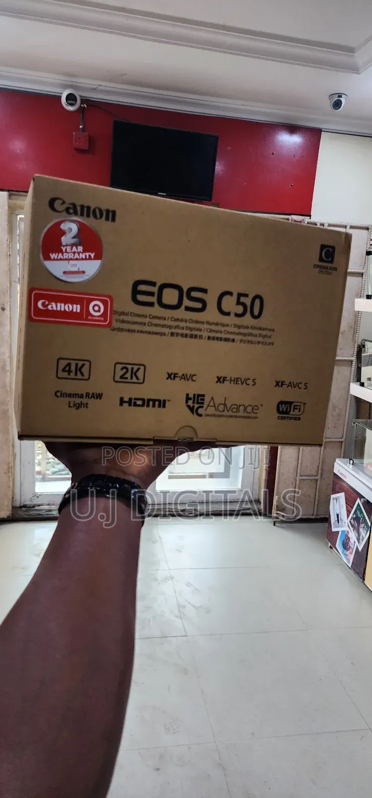 Canon Eos C50 Full Frame Cinema Camera