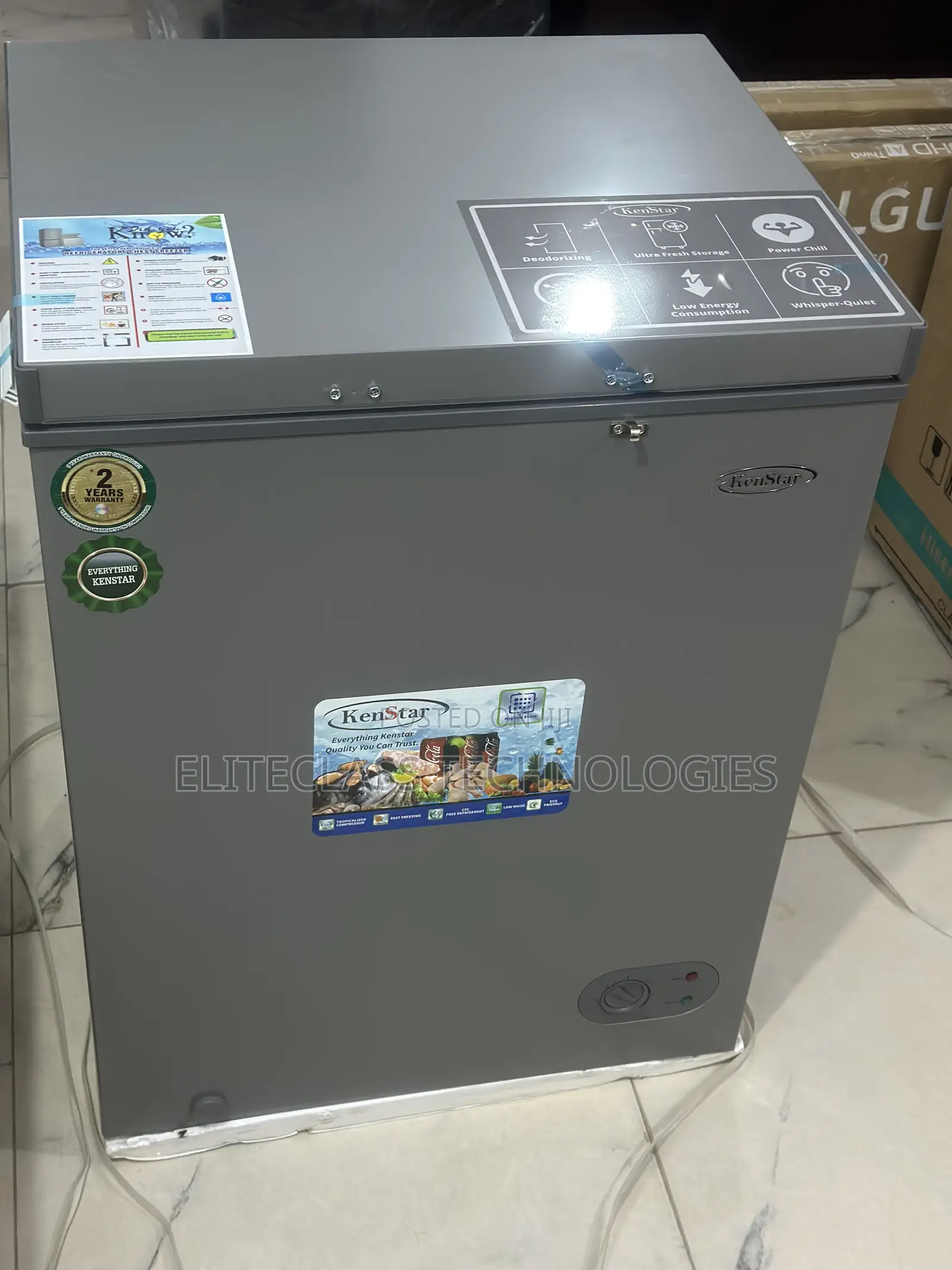 Kenstar Ks-210s 160l Single Compartment Chest Freezer