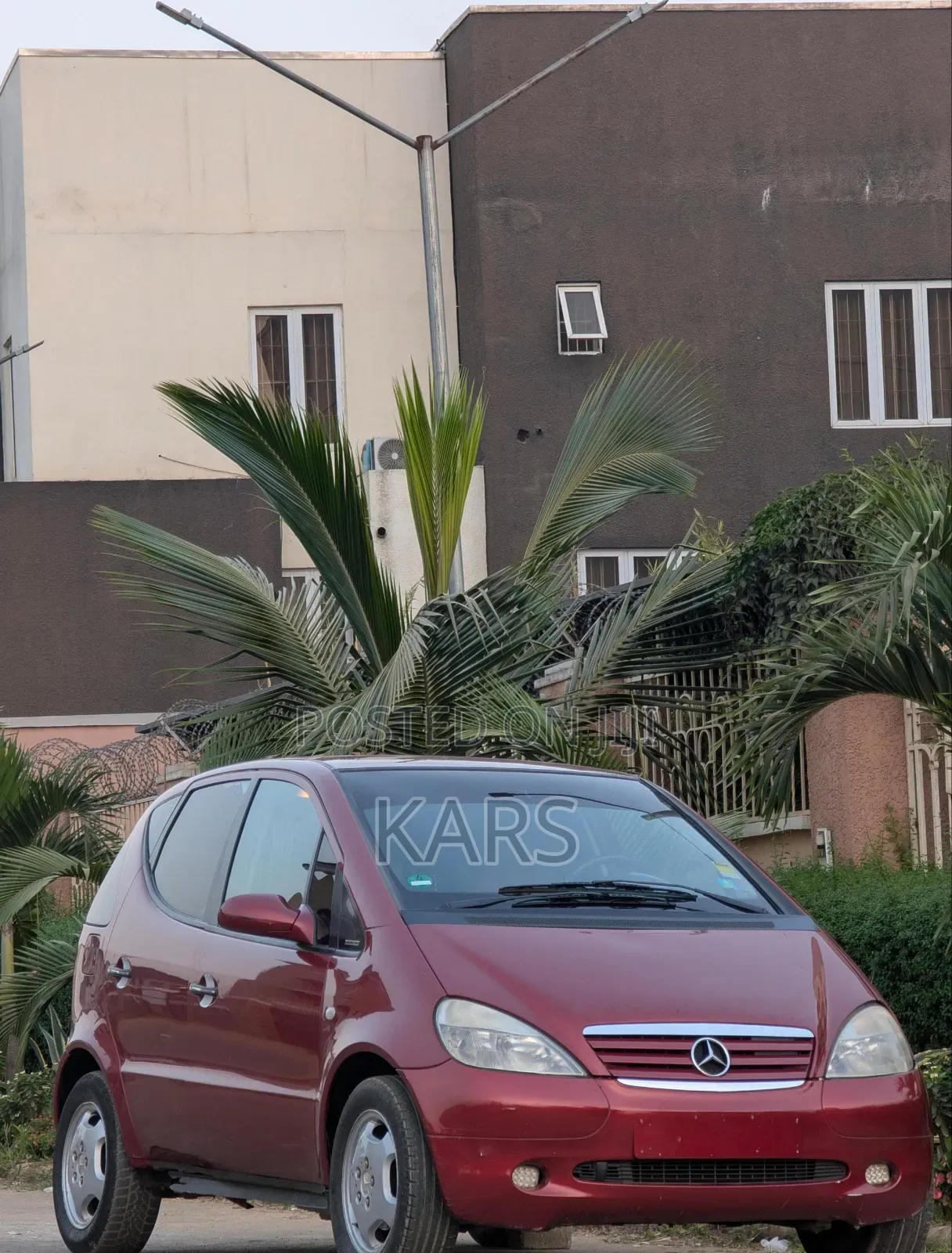 Mercedes-Benz A-Class 2007 Burgundy