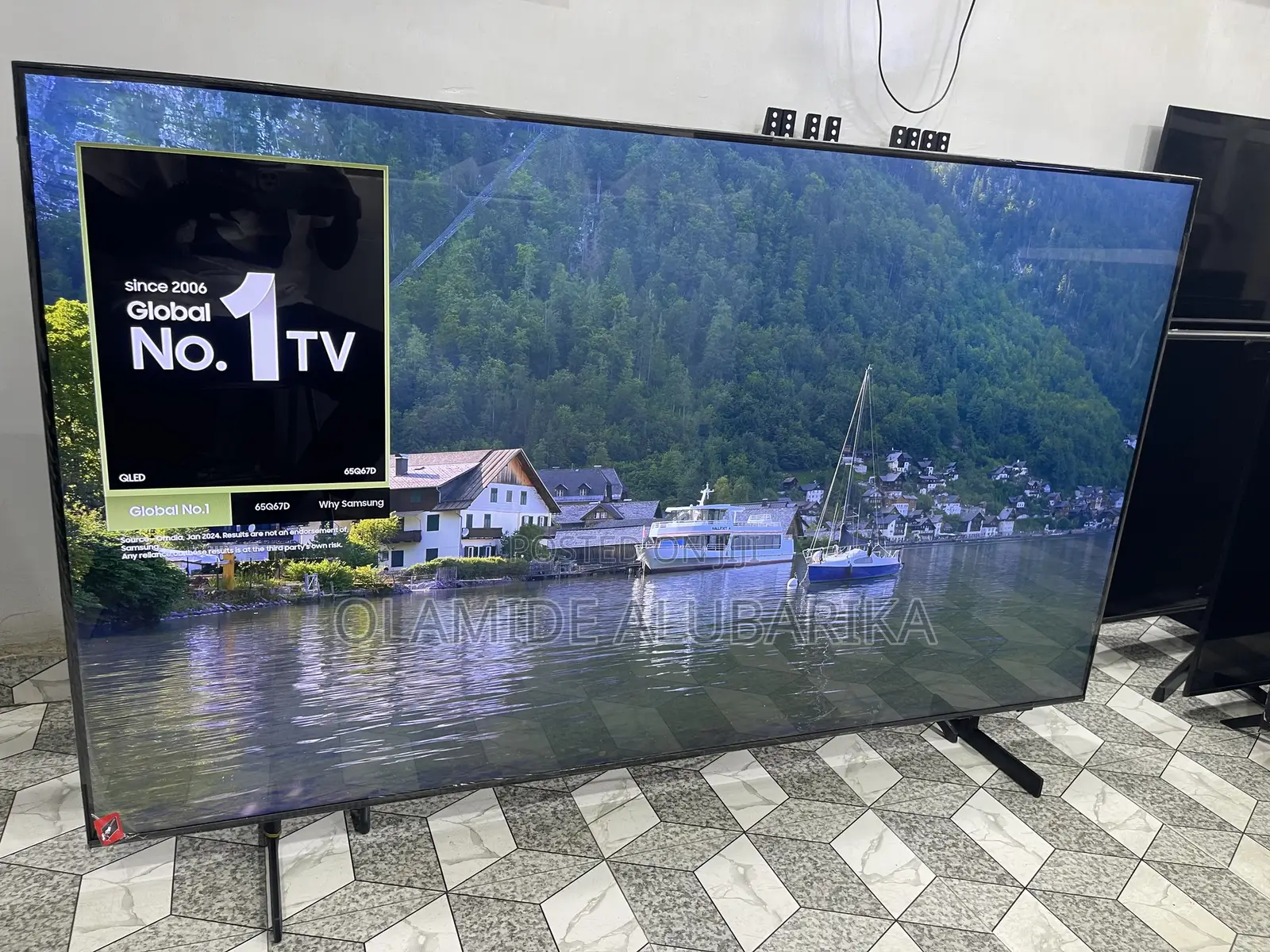 Samsung Qled 65” Q67d Quantum Processor HDR Smart Ai Tv 2024 Model