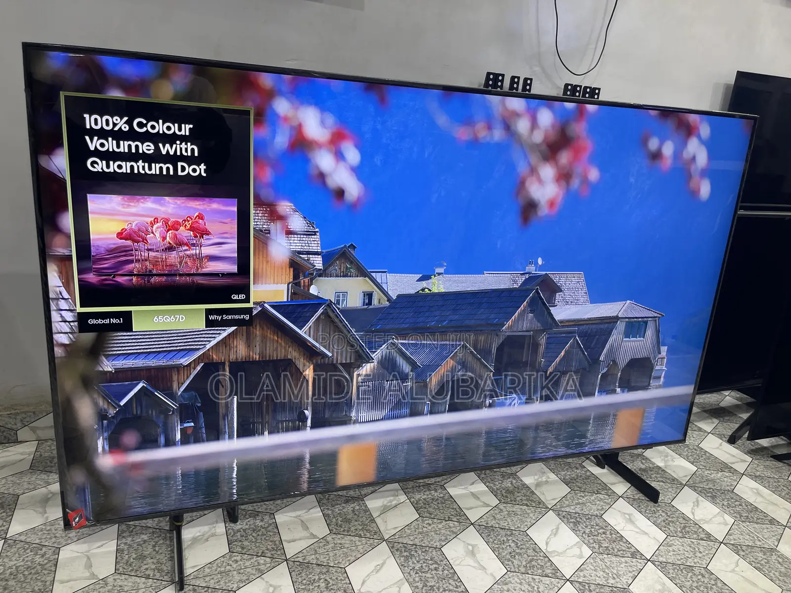 Samsung Qled 65” Q67d Quantum Processor HDR Smart Ai Tv 2024 Model