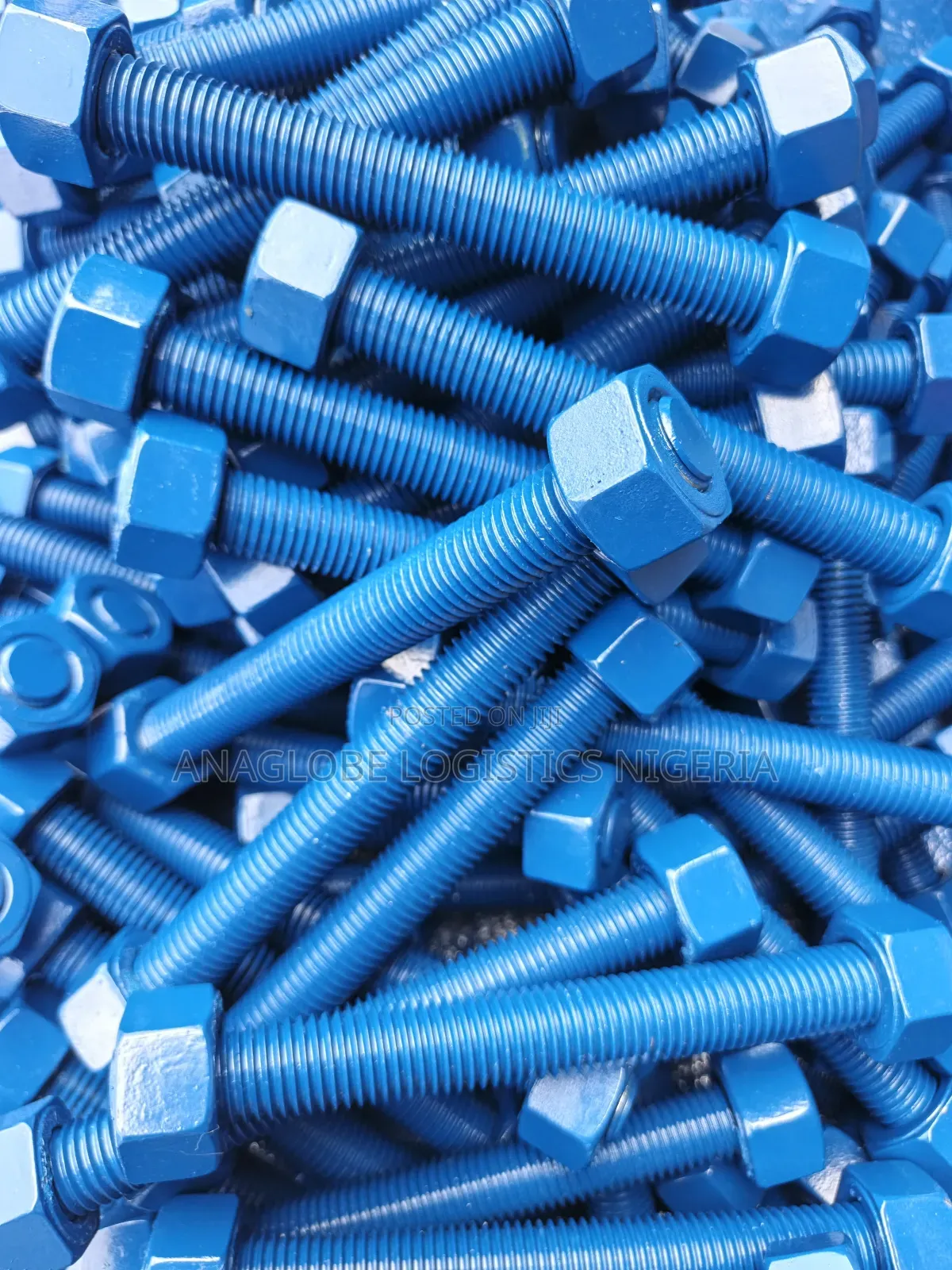 Xylan/PTF Coated Stud Bolt/Nut (3/4x200mm)
