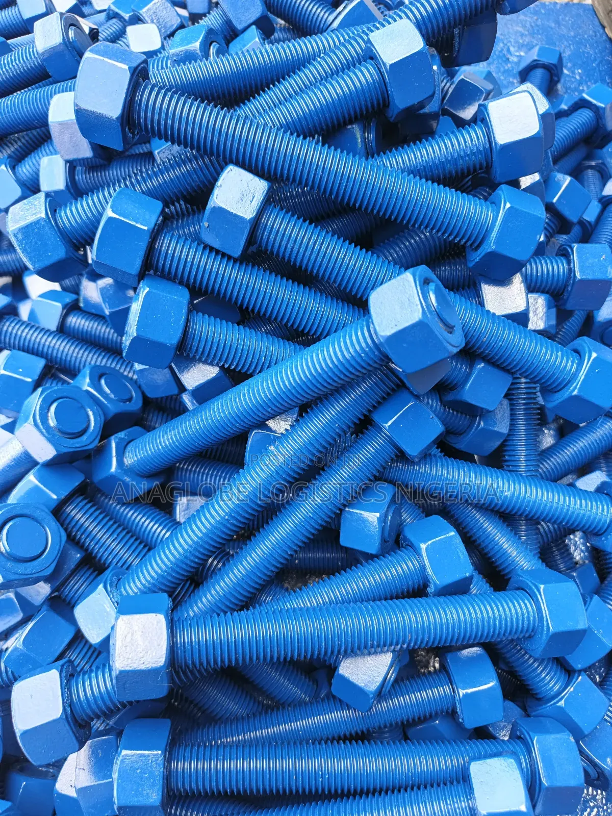 Xylan/PTF Coated Stud Bolt/Nut (3/4x200mm)