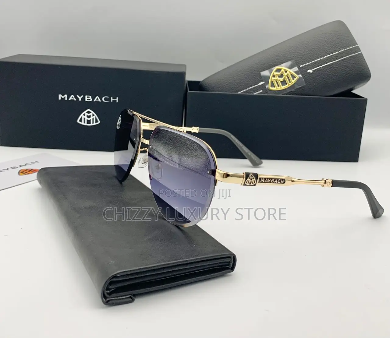 Maybach Quality Luxury Men Sunglasses.