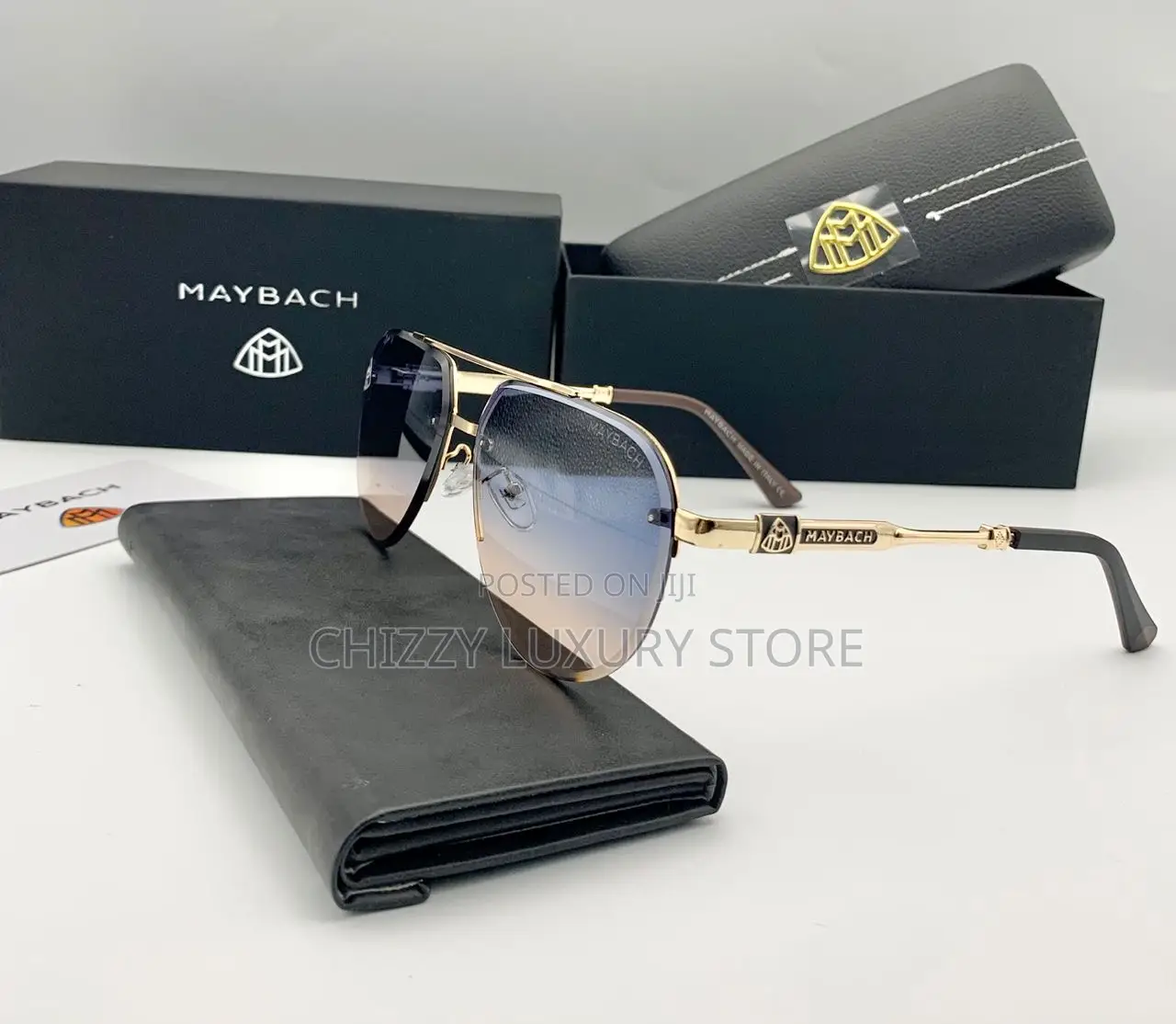 Maybach Quality Luxury Men Sunglasses.