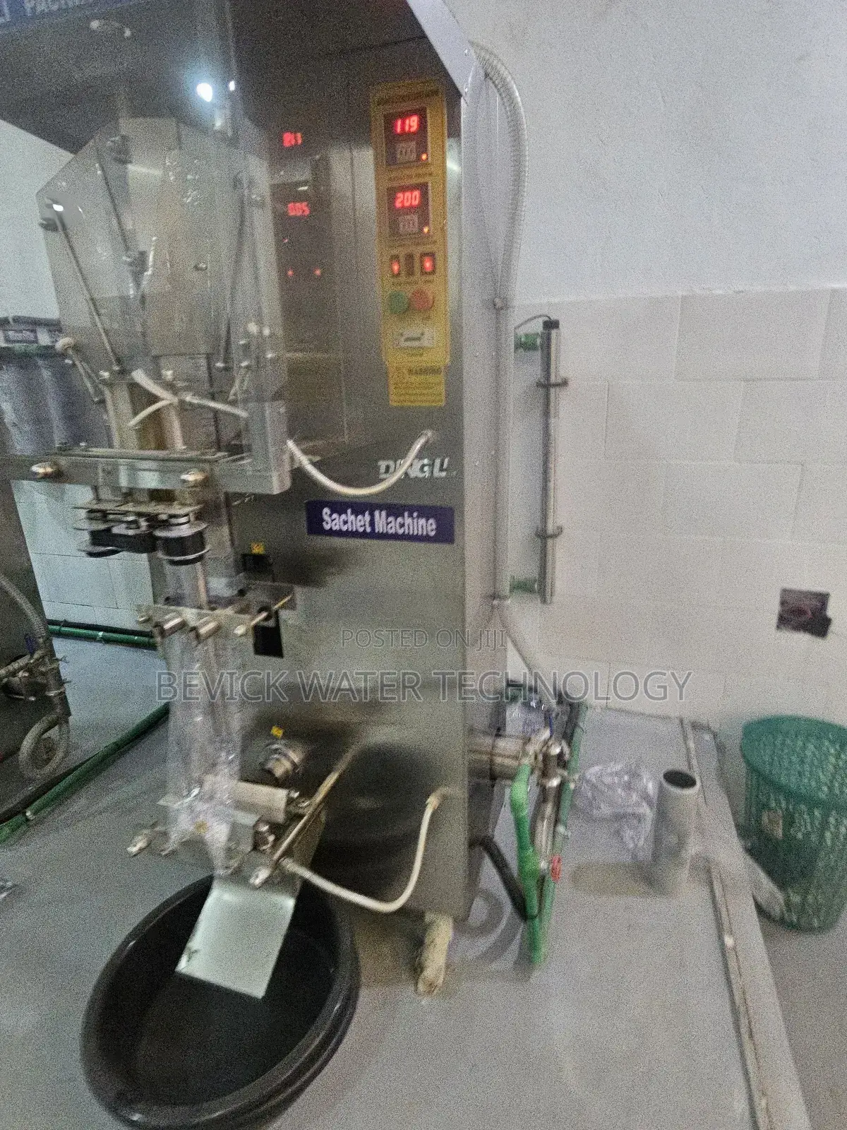 Original Dingli Sachet Water Machine – High Output Strong Sealing